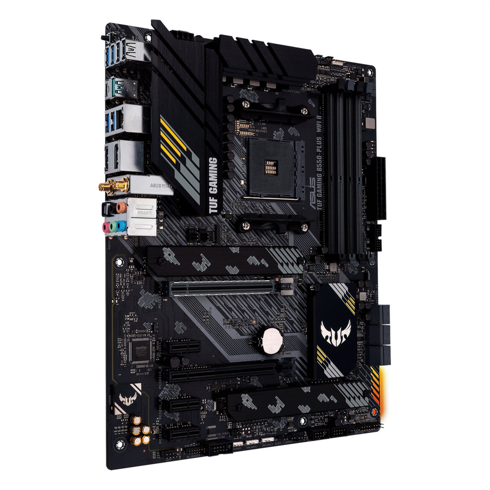 Материнська плата Asus TUF Gaming B550-Plus WiFi II Чорна (Black) 209846 фото