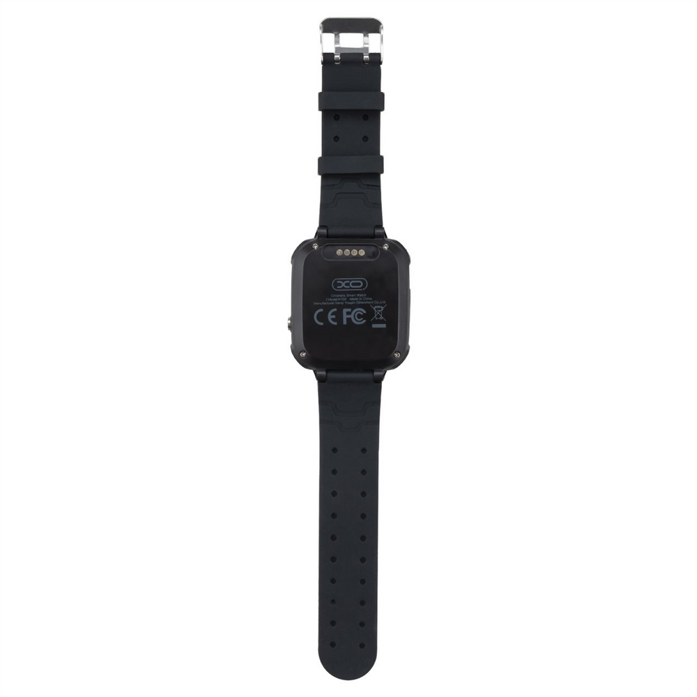 Дитячий GPS годинник XO H100 Kids Watch Чорний (Black) 138228 фото