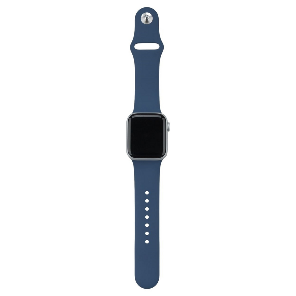 Смарт-годинник Apple Watch SE GPS 40мм Silver Aluminium Case with Denim Sport Band - S/M (MXEC3QH/A) 149859 фото
