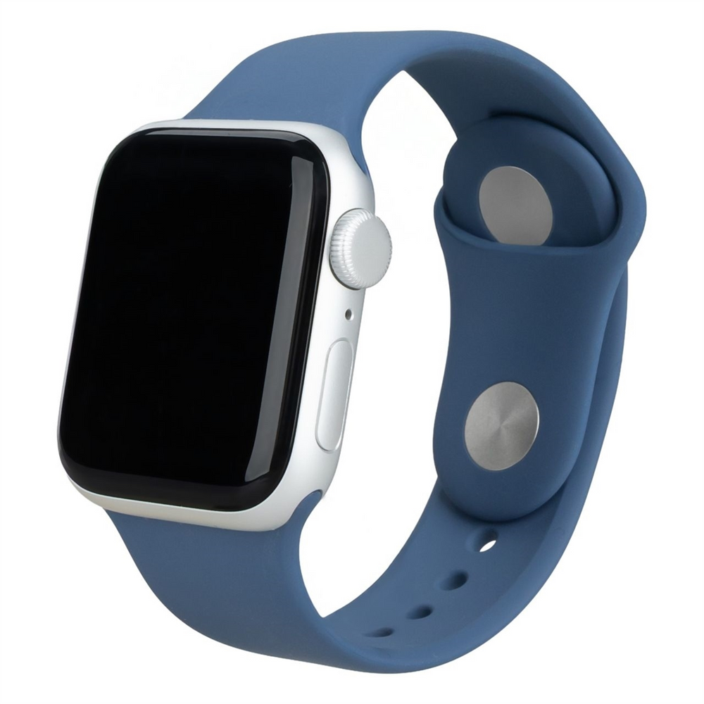 Смарт-годинник Apple Watch SE GPS 40мм Silver Aluminium Case with Denim Sport Band - S/M (MXEC3QH/A) 149859 фото