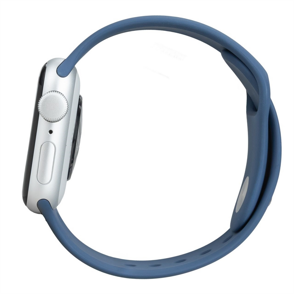 Смарт-годинник Apple Watch SE GPS 40мм Silver Aluminium Case with Denim Sport Band - S/M (MXEC3QH/A) 149859 фото