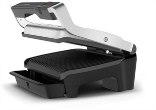 Гриль Tefal OptiGrill Elite GC750D30 Срібний (Silver) 151854 фото