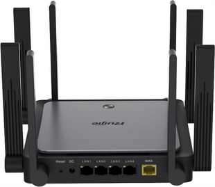 Wi-Fi роутер Ruijie Reyee RG-EW3200GX PRO 1 Гбіт/с Чорний (Black) 185262 фото