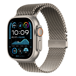 Смарт-годинник Apple Watch Ultra 2 GPS + Cellular 49mm Natural Titanium Case with N. Titanium Milanese Loop - S (MX4M3) 199067 фото
