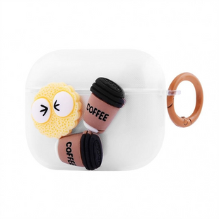 Чохол для навушників AirPods 3 Pretty Things Case Білий (White) 147574 фото