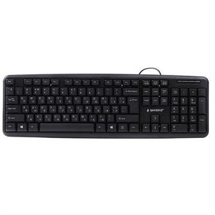 Клавіатура Gembird KB-103-UA Чорна (Black) 211369 фото