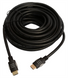 Кабель HDMI Tecro HDMI - HDMI V 1.4 (M/M) (HD 07-50) 7.5м Чорний (Black) 189295 фото 2