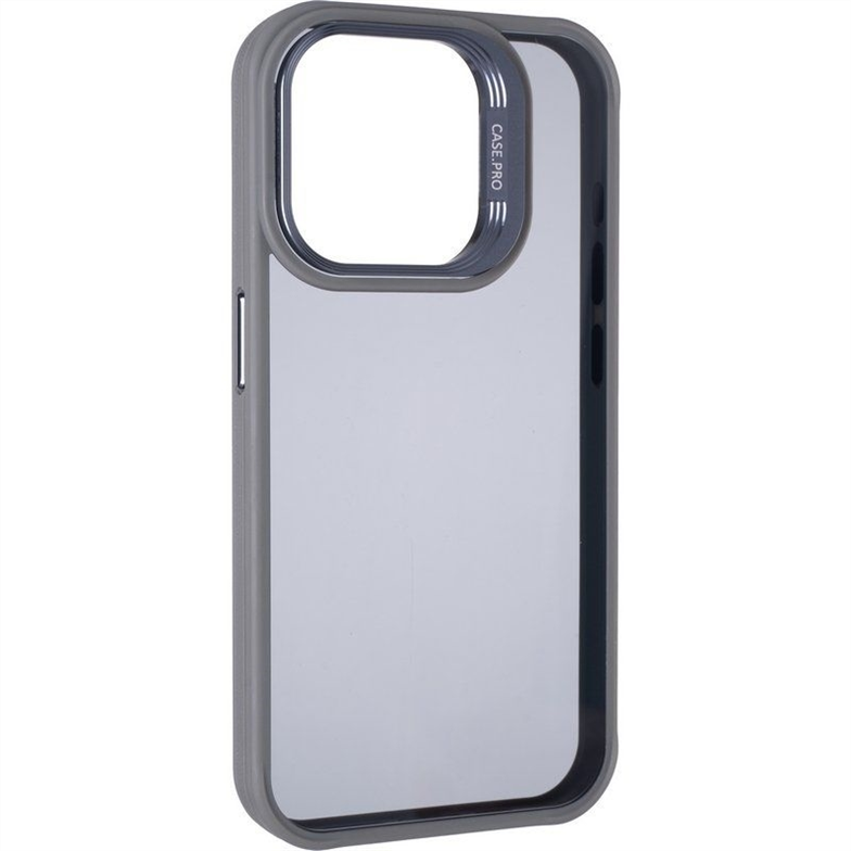 Чохол накладка для iPhone 15 Elegant Bumper Case Сіра (Grey) 181557 фото