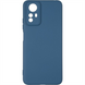 Чохол накладка для Xiaomi Redmi Note 12s Full Soft Case Синя (Dark Blue) 180293 фото 1