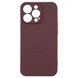 Чохол накладка для iPhone 13 Pro Monro MagSafe Червона (Burgundy) 114893 фото 1