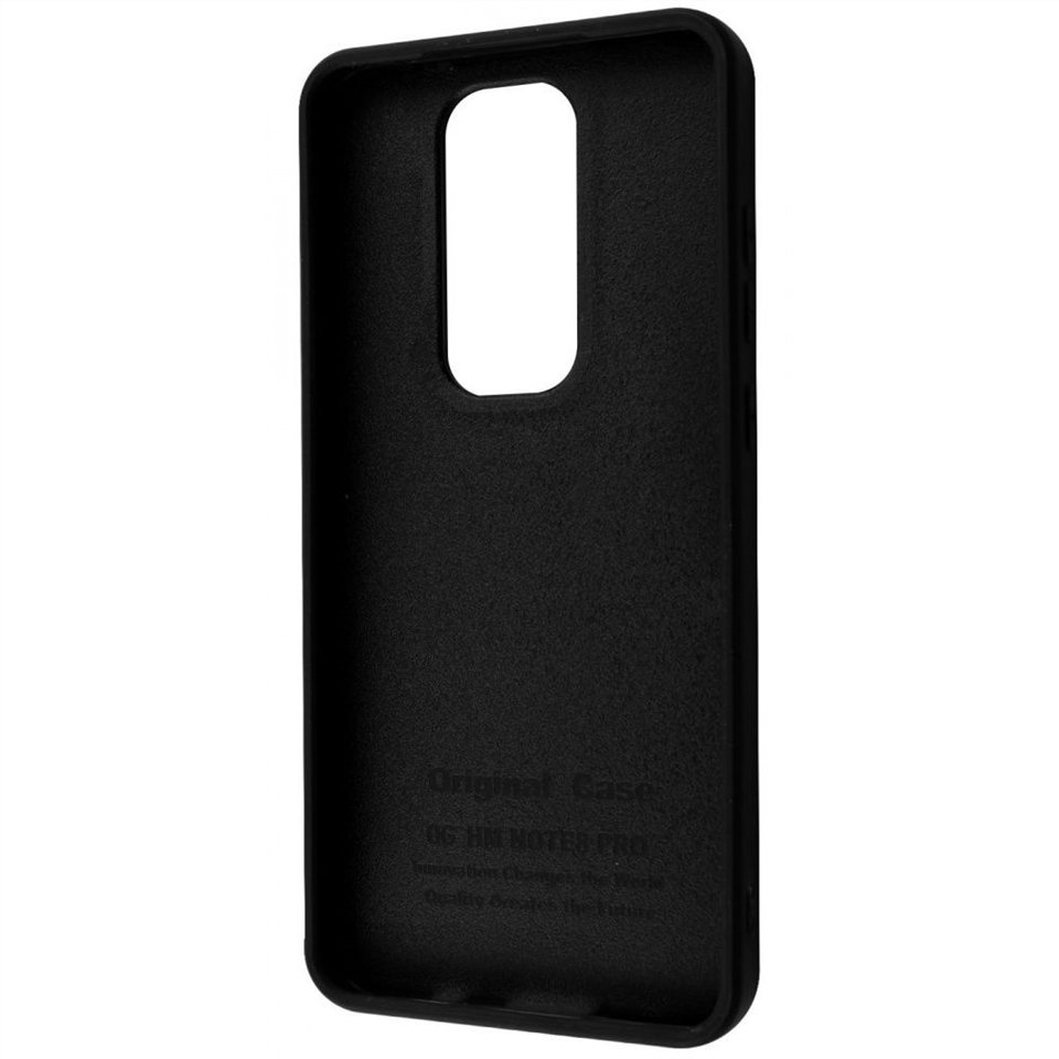Чохол накладка для Xiaomi Redmi Note 8 Pro WAVE Doodle Case Чорна (Peach) 179083 фото