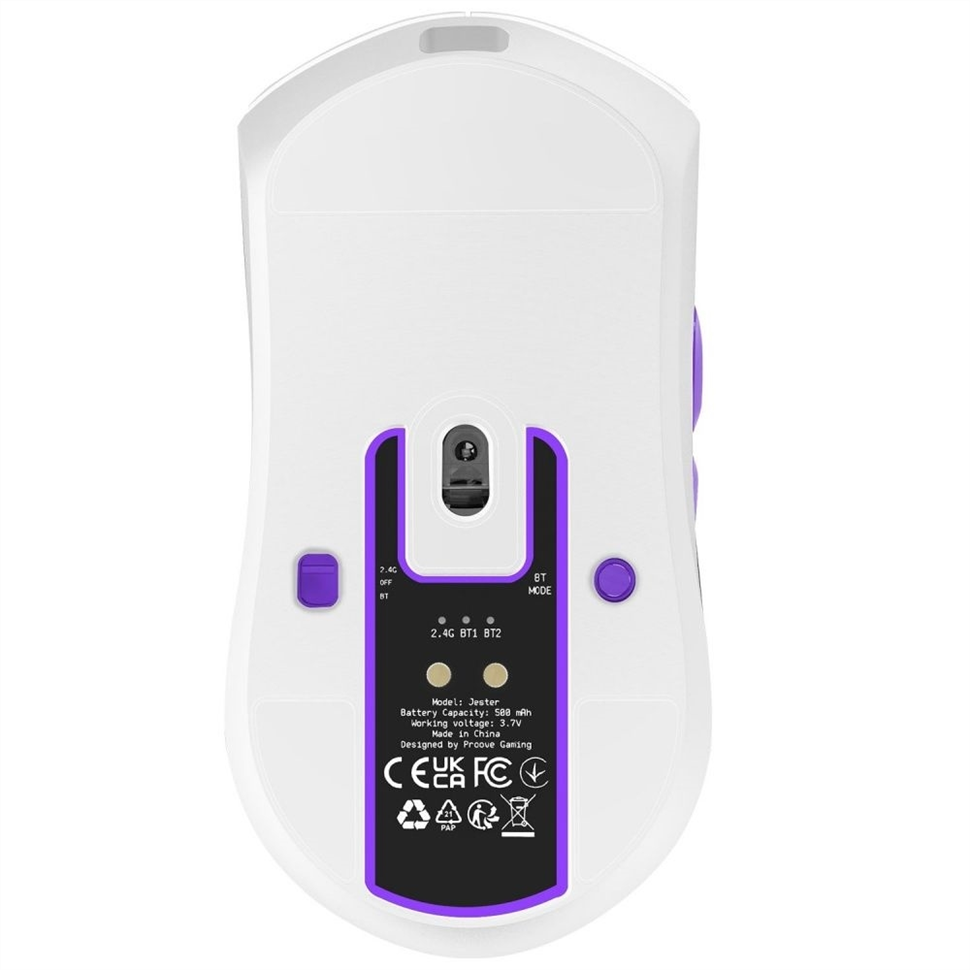 Миша бездротова ігрова Proove Gaming Jester 8K Біла (White) 156583 фото